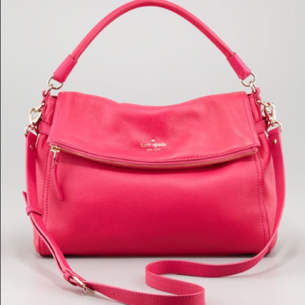 Kate Spade Cobble Hill Pink Leather Satchel